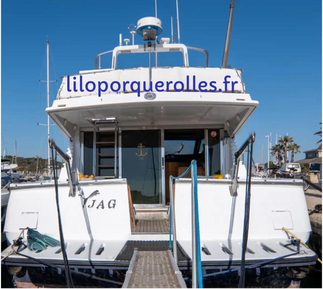 Hebergements Bateaux A Quai Porquerolles Esterno foto